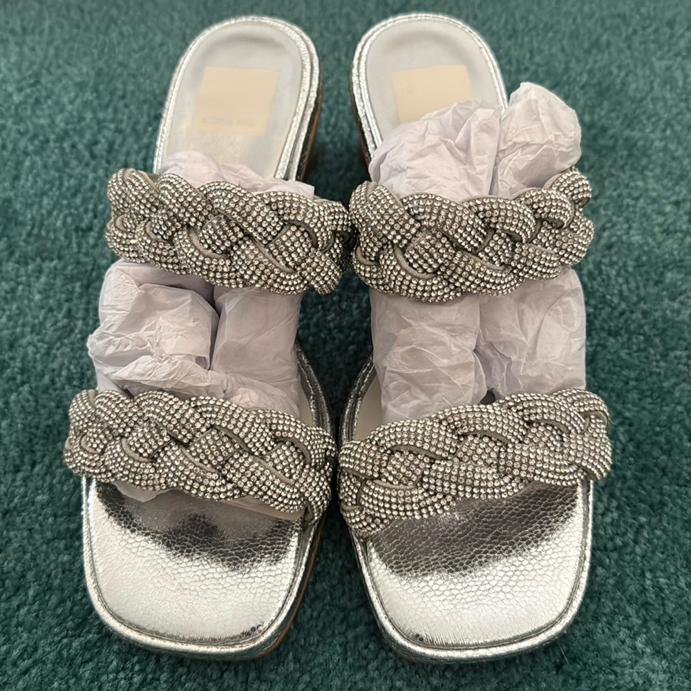 Dolce Vita 7.5 Ronin Rhinestone heels